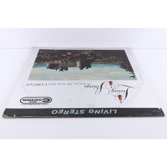 Living Strings Play All The Music From Camelot 1961 LP Record CAS 657 Rockaway - Picture 8 of 16